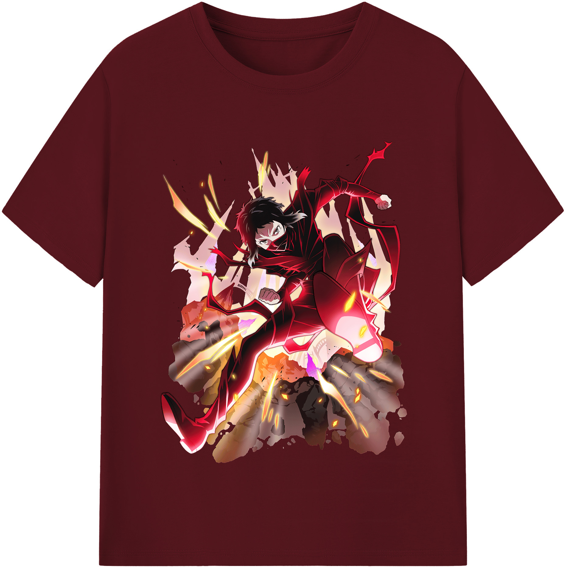 （画像用） 文豪ストレイドッグス Bungo Stray Dogs 綿100％半袖Tシャツ（フロントプリント）